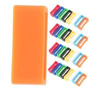 ZUNOXAZ 40pcs Watch Band Strap Loops Watch Band Loop Holders