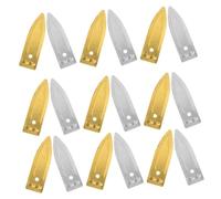 ZUNOXAZ 40pcs Zinc Copper Strips Fruit Battery DIY Experimental Materials for Science Projects Educational Metal for Creative Learning and Invention