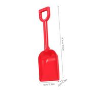 ZUNOXAZ 4pcs Beach Sand Small Plastic Spatulas Bright Colored Outdoor Garden Tools for Boys and Fun Safe Digging Play