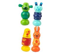 ZUNOXAZ 4Pcs Building Blocks Educational Screws Matching Game for Preschoolers Enhancing Cognitive Skills and Fine Motor Abilities for Boys and Ages