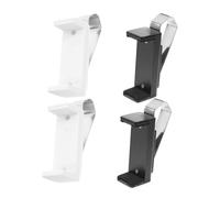 ZUNOXAZ 4PCS Garage Door Opener Clip Remote Control Holder Adjustable Car Visor Mount Stand for Secure Attachment Quick Access and Versatile Compatibility with Various Gate Clickers