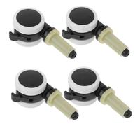 ZUNOXAZ 4pcs High Chair Wheels Replacement Chair Castors Swivel Furniture Castors Easy to Install and Clean Random Color