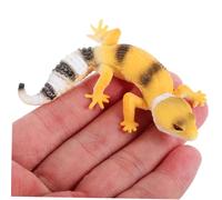ZUNOXAZ 4pcs Miniature Gecko Figurines for Educational Play Realistic Animal Models with Smooth Edges Plastic Reptile for Learning and Pretend Play