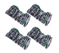 ZUNOXAZ 4pcs Plastic Railway Tunnel Cave Model Accessories for Train Track Scenery, Small Size to Stimulate Logical Thinking Skills, Suitable for Scene Building and Play by Boys and Girls