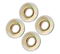 ZUNOXAZ 4pcs Steel Wheelchair Fork Stem Bearing Repair Kit, Front Wheel Replacement Accessories for Improving Maneuverability and Long-Term Performance, Suitable for Wheelchair