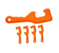 ZUNOXAZ 5 pcs Heavy Duty Paint Opener Wrench Plastic Bucket Lid Tool for Kitchen and Home Use Manual Handheld Opener with Smooth Edge for Broad Compatibility