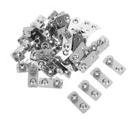 ZUNOXAZ 50PCS Aaa Battery Terminal Adapter Negative to Positive Conversion Plates with Spring Contact for Remote Controls and Electronic Devices Plated Metal for Enhanced Conductivity and