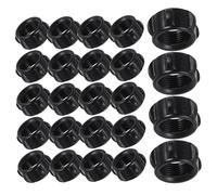 ZUNOXAZ 50pcs Car Phone Holder Nuts Covers Plastic Replacement for Wireless Charging Mount Ball Joint Fixed Adapter Holder Accessories