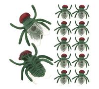 ZUNOXAZ 50pcs Plastic Fake Fly Model Miniature Insect for Pranks and Jokes, Lifelike Simulation to Bring Laughter and Fun at Parties