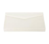 ZUNOXAZ 50pcs Translucent Glassine Envelope Liners for Invitations 21x10.7cm Sturdy Party Card Wrapping Envelopes Practical Festival and Office Use