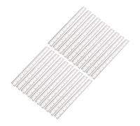 ZUNOXAZ 50Pcs Transparent Measuring Rulers Clear Geometry Drawing Tools for Students Teachers Architects Office and Home Use with Precise Scale