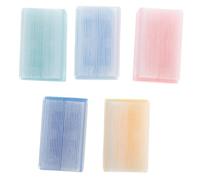 ZUNOXAZ 5pcs Boys and Girls Bath Toys Tactile Training Sponge Brush for Newborn Hair Cleaning Bath Bristle Brushes