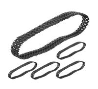 ZUNOXAZ 5pcs Diy Robot Tank Tracks Rubber Tank Toys Replacement Tracks for Diy Making Robot