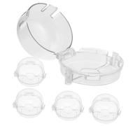 ZUNOXAZ 5pcs Gas Protective Cover for Stove Knob Kitchen Safety Childproof Stove Knob Covers for Boy Girl Safety Home Use