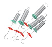 ZUNOXAZ 5pcs Physics Experimental Springs Set for Teaching Hooke’s Law - Spiral Coil Springs Kit for Students Science Labs and Educational Physics Experiments