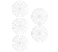 ZUNOXAZ 5pcs Pickle Jar Fermentation Weights Press Plates for Vegetables Fermenting Tool for Home Pickling Submerge and Preserve with Reliable Pressing Mesh for Various Jar