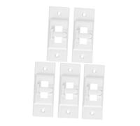 ZUNOXAZ 5pcs Plastic Light Switch Guards Boys and Girls Safety Locks Childproof Wall Covers Protective Guards for Home Electrical Safety in Children's Rooms