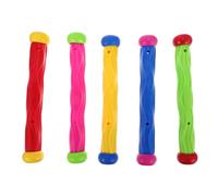 ZUNOXAZ 5pcs Pool Diving Sticks for Bright Underwater Swimming Training Tool Compact and Safe Dive Sticks for Boy Girl Fun and Skill Development