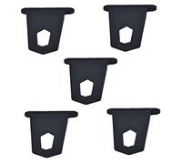 ZUNOXAZ 5pcs Rubber Awning Hooks Small Lightweight Hangers for Rv Motorhome Camper Multi-use Clips for Clothes Bags Hats Keys and Kitchen Utensils Compact Design for Camping and Travel