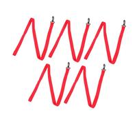ZUNOXAZ 5pcs Safety Walking Ropes with Hooks Bright Detachable Leash Harness Prevent Wandering Outdoor Use