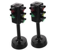 ZUNOXAZ 5PCS Traffic Light with Sound and Voice Interaction Educational Signal Lights for Early Learning Home Kindergarten and Outdoor Traffic Safety Teaching
