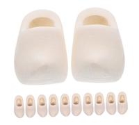 ZUNOXAZ 6 Pairs Miniature Wooden Shoes Unfinished Dutch Clogs for DIY Dollhouse Crafts Natural Wood Material Authentic Mini Decor for Micro Landscape and Desktop Displays
