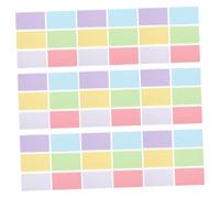 ZUNOXAZ 600pcs Colored Index Cards Heavyweight Cardstock Ruled Lines Portable Vocabulary Flashcards for Students Teachers Office Academic Study Organization