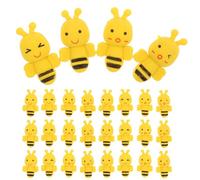 ZUNOXAZ 60PCS Desk Pets Bee Erasers - 3D Animal Puzzle Eraser - Cute Mini Animal Toys for Classroom Rewards, Game Prizes, Treasure Box, Easter Egg Fillers