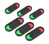 ZUNOXAZ 6pcs Acrylic Self-adhesive Door Signs Sliding Privacy Indicators for Office Bathroom Restroom Meeting Hotel Easy Install Occupied Vacant Use Signs