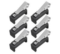 ZUNOXAZ 6pcs Adjustable Universal Remote Visor Holder Clips for Car Sun Visor - Garage Door Opener Clip Set with Secure Mount for Vehicle Interior Accessories