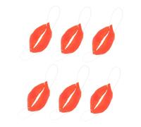 ZUNOXAZ 6pcs Big Mouth Sausage Lips Props for April Fool's Day Funny Prank Cosplay Thick Big Accessories Comfortable Fit