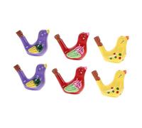 ZUNOXAZ 6Pcs Ceramic Water Bird Whistle Animal Whistles Creative Tourism Crafts for Party Games and Festival Gifts Safe Design
