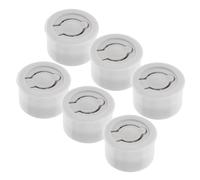 ZUNOXAZ 6Pcs Dog Plush Squeaker Inserts Replacement Plastic Dog Noise Maker Parts Squeaky Repair Bulk Squeakers for Stuffed Animals