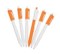 ZUNOXAZ 6pcs Mini Water Gun Pens for Adults Retractable Ballpoint with Sturdy Plastic Construction Dual-function Squirt Spray Pen for Pranks Tricks School Supplies and Outdoor Fun