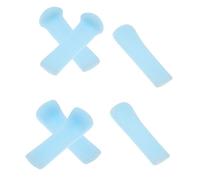 ZUNOXAZ 6Pcs Replaceable Silicone Ear Wax Spoon Tips Soft Earwax Removal Tool Lightweight Comfortable Ear Cleaning Accessories for Quick Practical Use