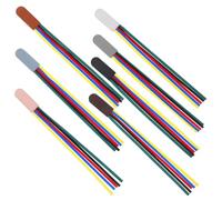 ZUNOXAZ 7pcs Bible Ribbon Bookmarks PU Ribbon Page Markers for Bible Readers Women Faith Expression Book Accessories for Journaling and Study