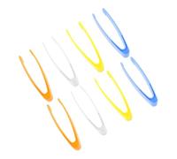 ZUNOXAZ 8 Pcs Plastic Craft Tweezers for Fine Motor Skills Development Sensory Tongs Teaching Tool for Science Nature Observation and Outdoor Exploration