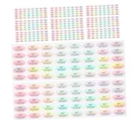 ZUNOXAZ 800Pcs Self Adhesive Qc Passed Labels Oval PVC Warehouse Inventory Stickers for Quality Check and DIY Organizing