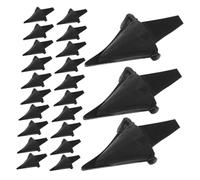 ZUNOXAZ 80pcs Bird Beak Inserts for Crafts: DIY Chicken Mouth Accessories - Realistic Faux Chick Beak for Toy Making - Animal Craft Supplies