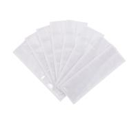 ZUNOXAZ 80pcs Self Adhesive Horizontal Card Holders Clear Label Pockets for Organizing and Protecting Business Cards Shelf Tags Transparent Index Sleeves