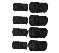 ZUNOXAZ 8pcs Stroller Wheel Dust Covers Oxford Cloth Protective Wheel Covers for Pram Durable Wheelchair Accessories Large Small