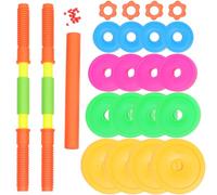 ZUNOXAZ Adjustable Dumbbell Weight Set with Removable Water-Fill Barbell, Small Exercise for ’ and Kindergarten Workout