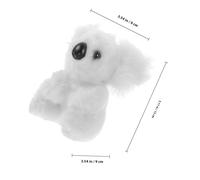 ZUNOXAZ Adorable Soft Plush Koala Doll Cuddly Stuffed Animal with Fine Details Comfortable Touch Creative Design for Birthday and Home Decoration
