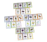 ZUNOXAZ Arabic Alphabet Flash Cards for Educational Sensory Learning Early Childhood Training Cards for Boys and Preschool Development