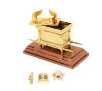 ZUNOXAZ Authentic Israel Ark Covenant Figurine with Opening Lid Trinket Box Realistic Holy for Jewish Believers Religious Enthusiasts and Collectors Home Decor Educational Cultural