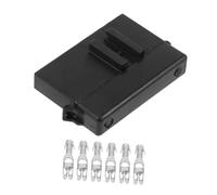 ZUNOXAZ Automotive 3-way Fuse Holder Block 30a Distribution Fuse Box Marine Panel for Car and Boat Electrical Systems Battery Terminal Organizer