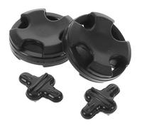 ZUNOXAZ Bow Stabilizer Kit Rubber Bow String Shock Absorbers and Bow Limb Silencers for Archery Enthusiasts Outdoor Archery Practice Black 1 Set