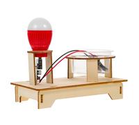 ZUNOXAZ Brine Electricity Conduction Circuit Experiment Kit for Elementary Physics Education DIY Saltwater Electric Lamp Science Learning Electrical Experiment Tools for Students