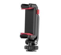 ZUNOXAZ Camera Phone Tripod Mount Adapter with Cold Shoe Rotating Smartphone Clip Holder for Tripods and Equipment Angle Design for Landscape and Portrait Use Portable and Secure Mobile