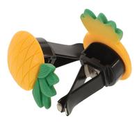 ZUNOXAZ Car Air Freshener Vent Clip 2pcs 3D Pineapple Design Cute Aroma Diffuser Car Air Vent Freshener Clip-On Perfume for Women